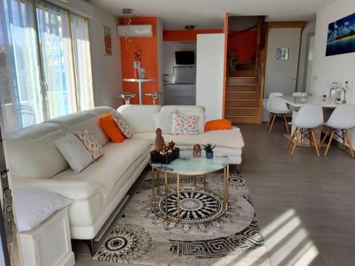 Family Roof Top duplex chez Marine