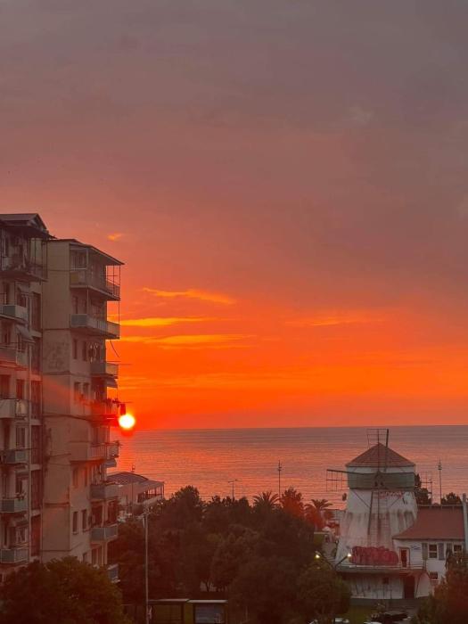 Квартира с видом на море и бульвар