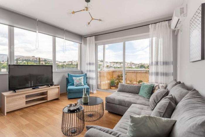 Charming Acropolis view modern design House 2BD