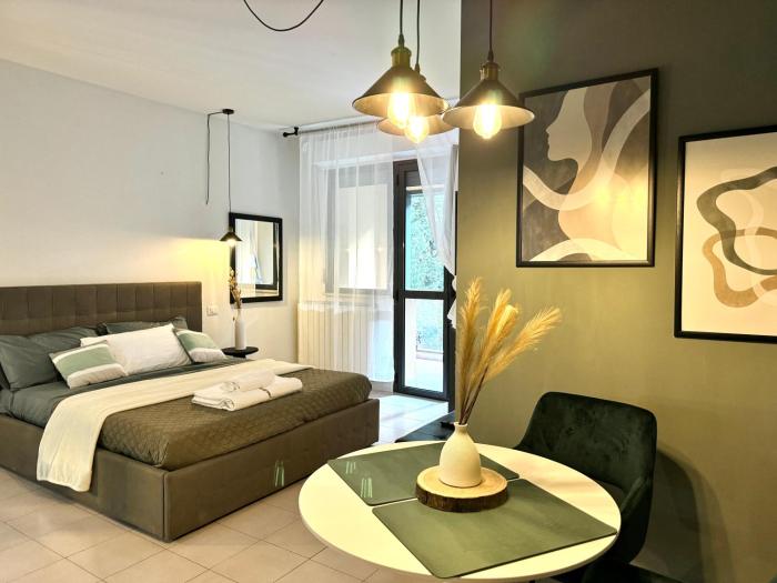 Elegant Apartment with Balcony, Free Parking, & WiFi