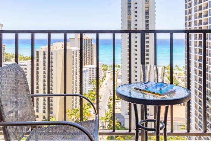 Waikiki condo with lanai, pool, & beach access