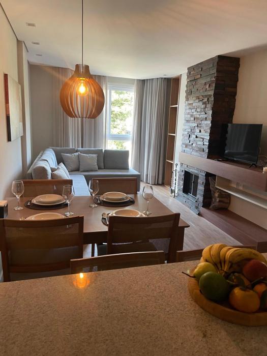 Lindo Flat no Serra Class com Piscina e Sauna