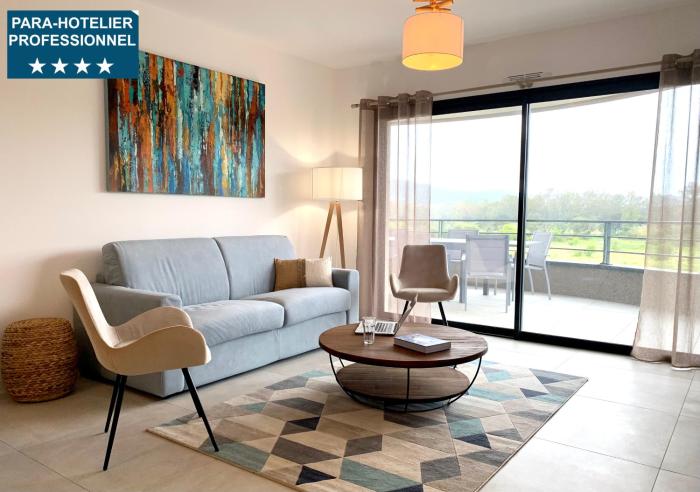 Appart T3 4 étoiles 46 personnes Porto Vecchio