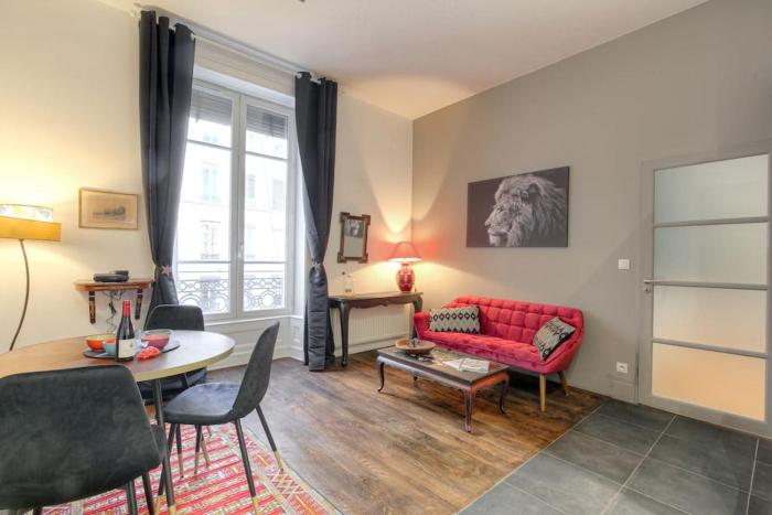 Appartement de charme, Quartier Ainay Bellecour