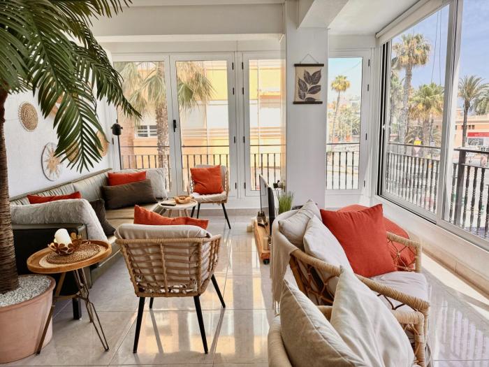 Palmeras Puerto en beach