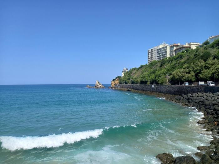 biarritz cote des basques VUE SUR MER