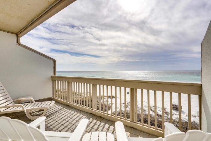 2-Story Beachfront Condo in PCB with Community Pool!