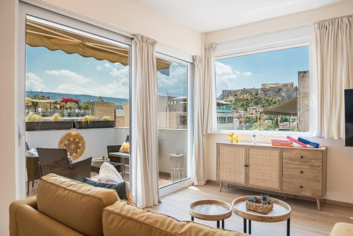 Majestic Penthouse w Acropolis View