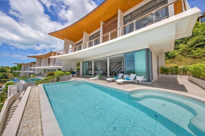 Luxury pool 3 bedrooms villa near Wat Plailaem