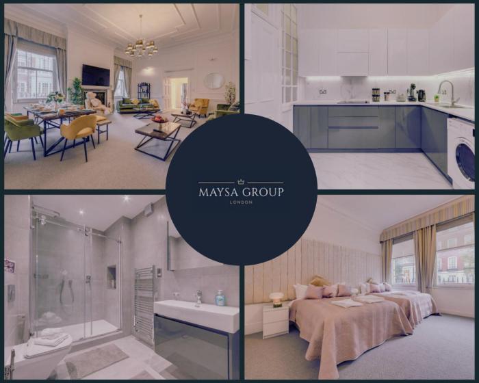 Stylish 3 Bedroom Luxury in Harley Street - 3HS