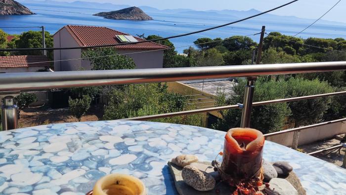 Serenity Villa-1st floor-Panoramic Sea view- sea 150m away