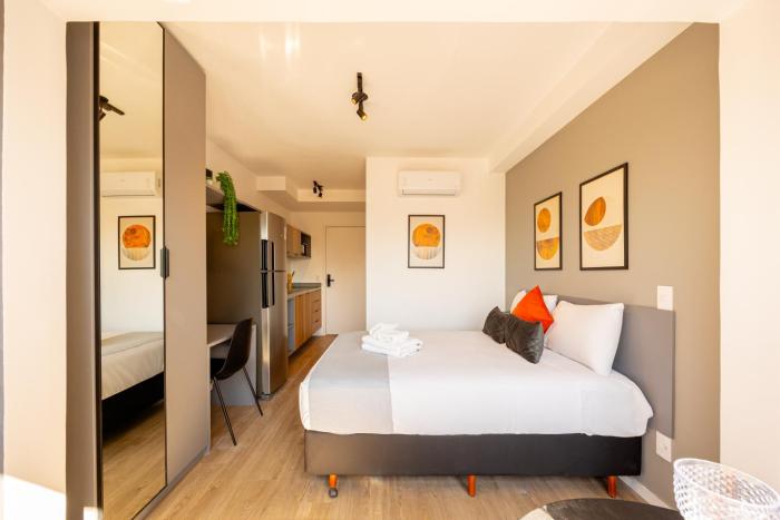 Easy Star - Bele stuidio com vista para a Vila Mariana - JB04I