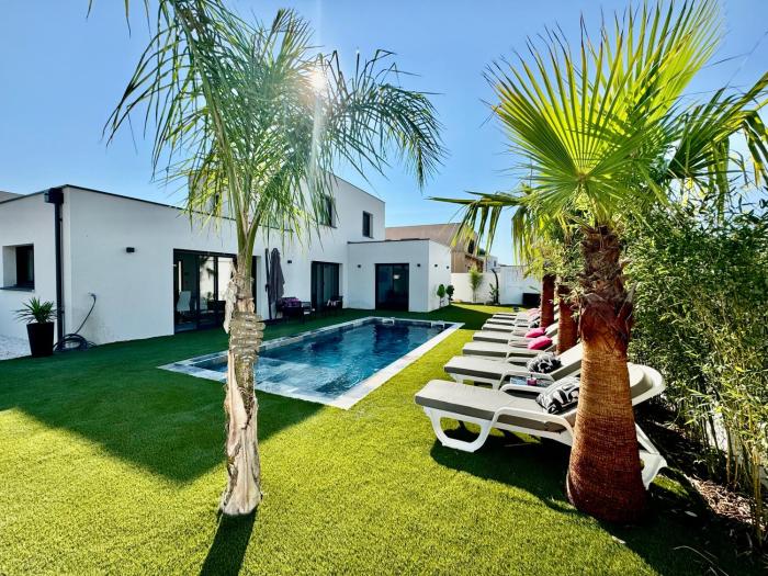 Villa Vanille Cap d Agde Luxe piscine chauffée 5 étoiles