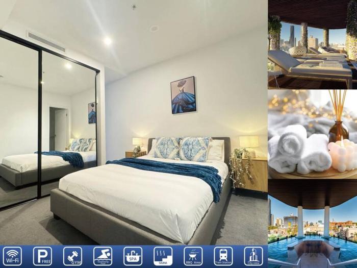 Deluxe 2BD Apt with Infinity Pool