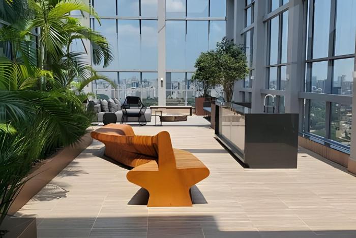 Maravilhoso Apto, prédio premiado, 40 metros 2 , uma suíte wide hilton garden, melhor localização de são paulo, metrô fradique coutinho, garagem inclusa