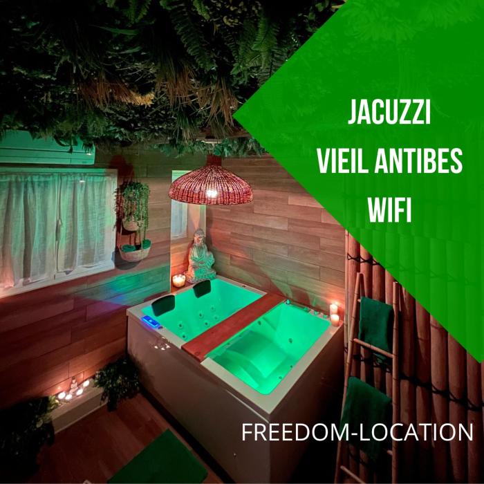 Le balneo jacuzzi Vieil Antibes Safranier