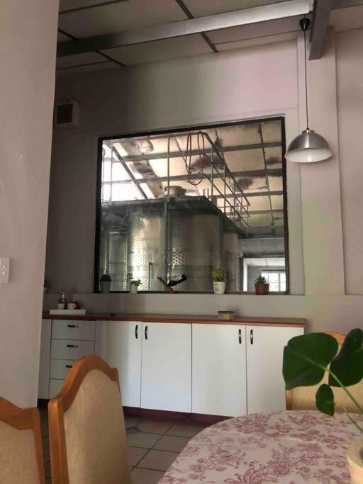 Winecellar Cave, on wine farm &lions roar!