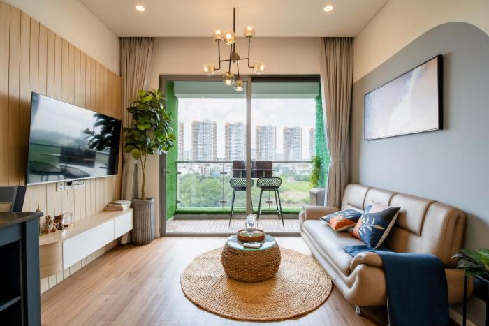 Diamond island apartment, Luxury and nature 2-bedroom apt, distric 2, lagomhome 0510