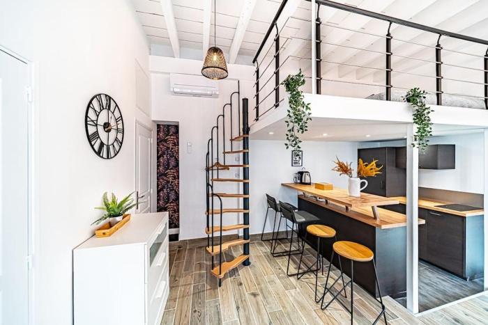 "Le Fougère" Grand T2 climatisé 6 pers Prox Gare Métro Tram