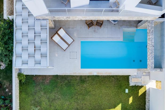 Luxury apartment by the sea in Scandinavian style