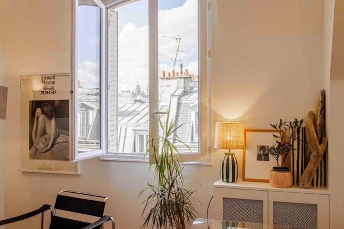 3 pièces lumineux paris Montmartre