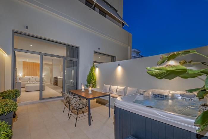 Earthy Haven-Minimalist Luxury Studio & Hot Tub