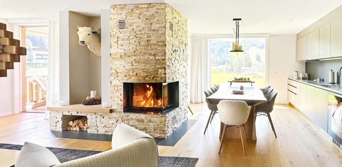 Ski-in Ski-out-Apartment Mountain Nest Parpan