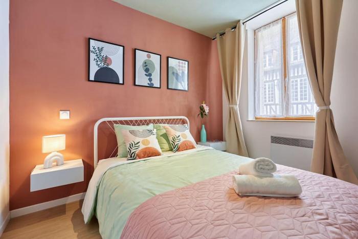 Elégant T2 "La Dolce", hypercentre, 20mn dHonfleur