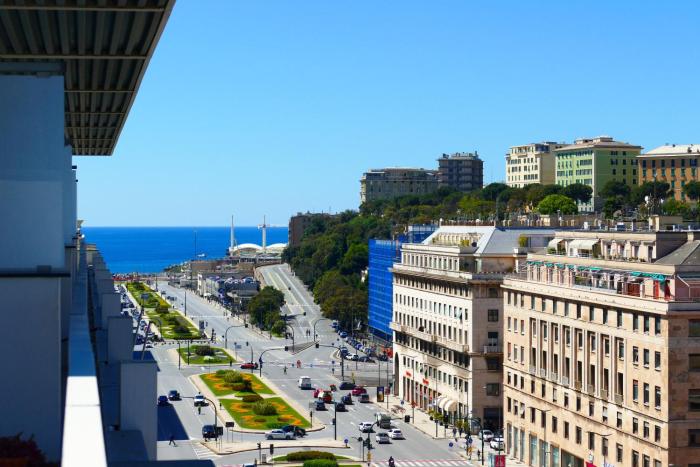 Attico 36 e 49 con terrazza vista mare e parcheggio grande