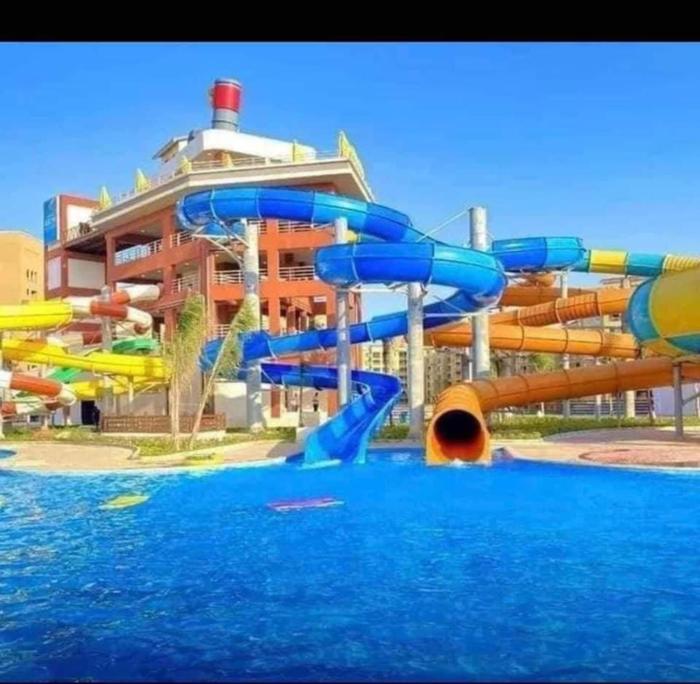 North Coast - Studio - AQUA View - front of Marina 1 قريه اكوه فيو الساحل الشمالي