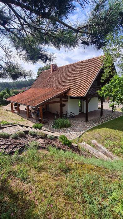 Król Puszczy - unikatowy dom, jezioro 80m, szlak Krutyni