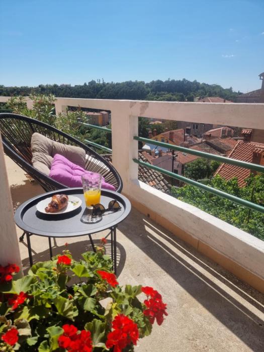 Apartment Branko with terrace, Old Town Labin