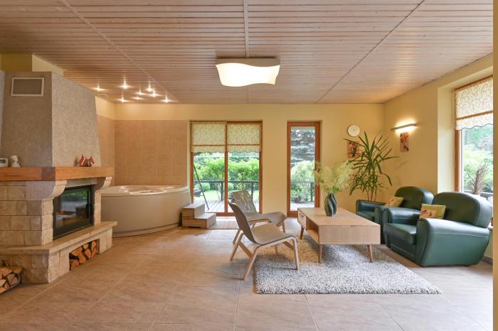 House with sauna and jacuzzi
