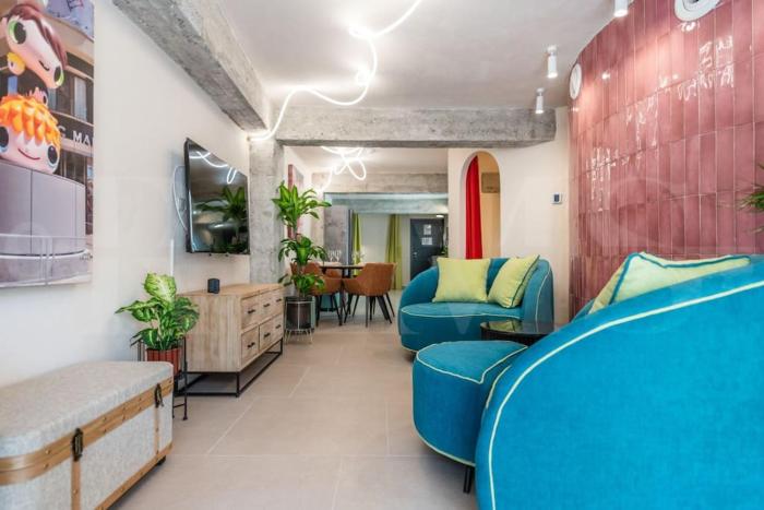 Pop art gem with paintings by local artist by REMS