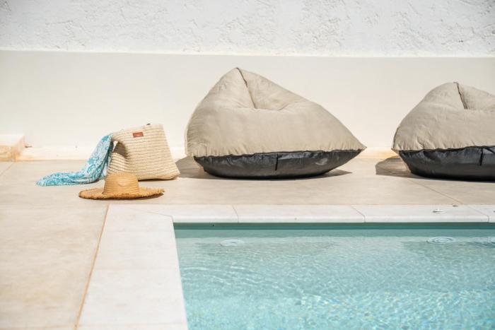 Superior Argilos Cottage Private Pool - 300m From the beach