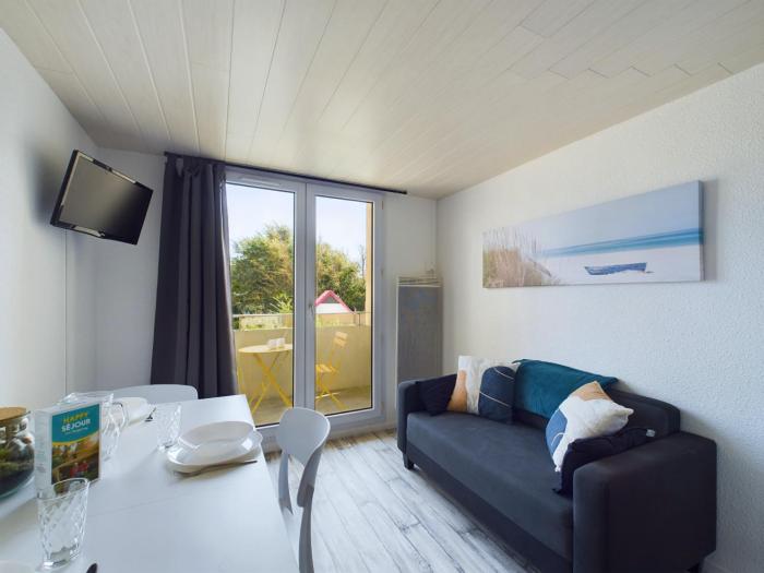 À 150m de la plage, appartement mezzanine pour 4