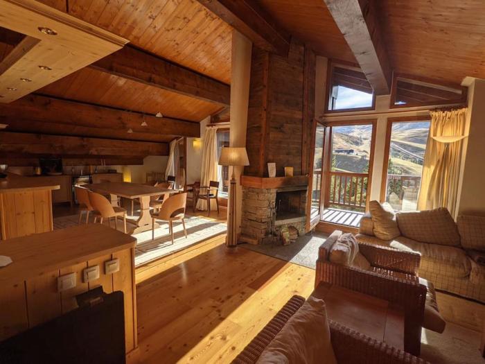 Duplex 170m2 avec terrasse vue domaine skiable ARCS2000