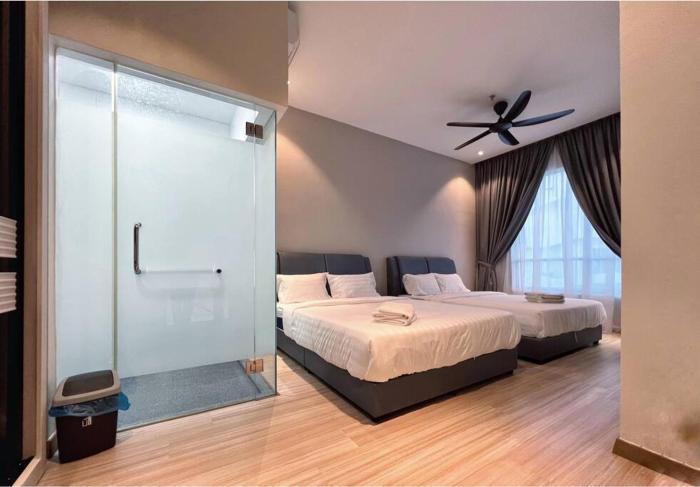 Melaka Penthouse 8-10 Pax 3 Rooms 3 Bathroom 2 Carparks