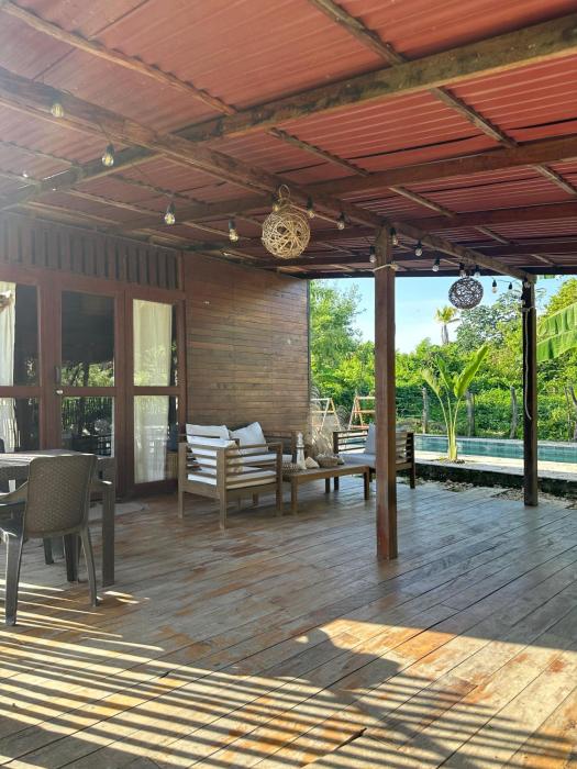 Cabaña Privada con Piscina y Aire Acondicionado