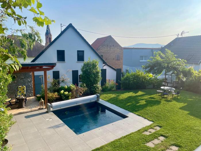 Chez L en Alsace - Maison avec jardin et piscine spa proche dObernai