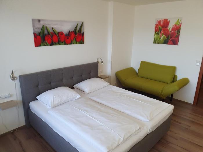 Ubytování Hanka v pokoji s bakónem C408