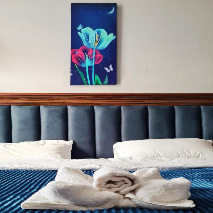 Cozy Sea View Queen Bed Studio#2 Free Wi-Fi Washer Balcony Bidet