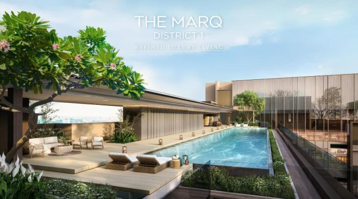 Genius Saigon - The MarQ Distrist 1 Pool&Gym&Sauna