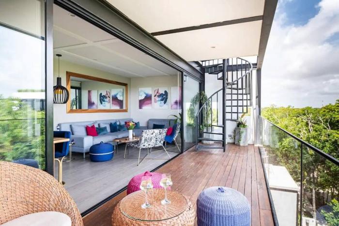 Designer Penthouse - Rooftop Pool & Jungle View