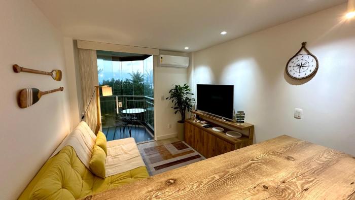 Camboinhas Loft Vista Mar, Pé na Areia, com Piscina e Churrasqueira