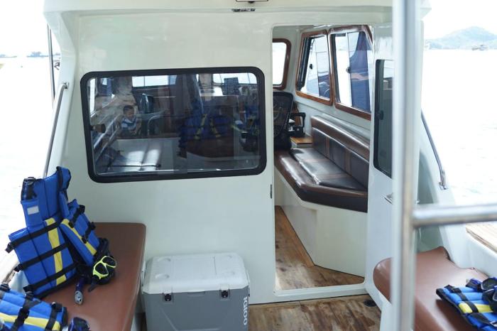 Daily sharing boat to komodo