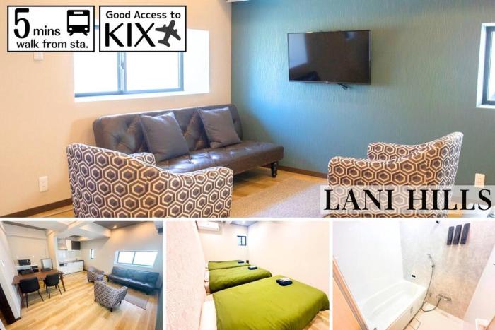 5 mins walk from Tengachaya stay Close to Namba