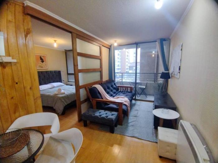 Departamento Ulises, Acogedor Departamento para 2, Metro Santa Lucía