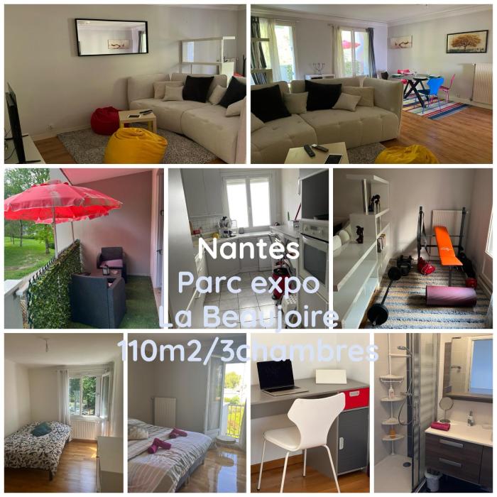 Appartement Nantes Parc des expositions La Beaujoire