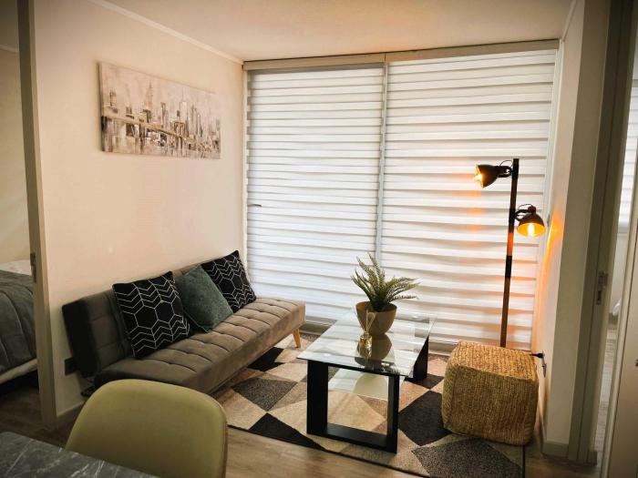 HOM I Comodo y Acogedor Depto 2D2B 3PAX Santiago